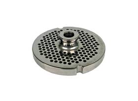 Tredoni 290113543003 No.22 Meat Grinder/mincer Hub-plate Holes 3.5mm - 3.2 Inch Professional Hard-w