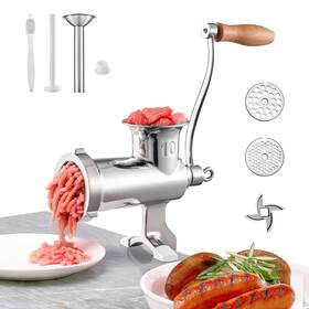 Uimoso 199413046054 Durable Manual Meat Grinder And Sausage Maker With Stainless Steel Clamp