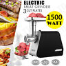 1500w Unbranded Powerf Electric Meat Grinder Commercial Butcher Sausage Mincer Blades