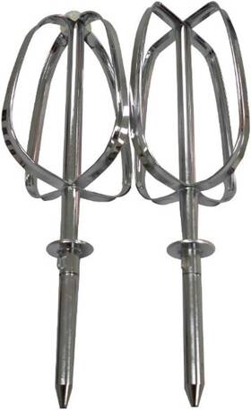 103350 Univen Mixer Beaters Fits Older Vintage Sunbeam Mixmaster Chrome