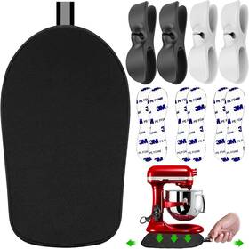 Ux-04 Uxcrx Sliding Mat For Kitchen Aid S 4.5-5 Quart Tilt-head Black 4 Cord Organizer