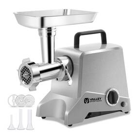 1a-pg612s Vallet Sportsman Electric #12 Meat Grinder Sausage Stuffer Tube Grinding Plates Heavy Duty
