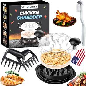 Verscs01 Versalines American Brand 3 Layer Pro Chicken Shredder With Removable Tray Meat Claws