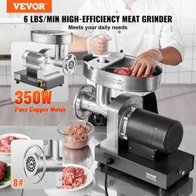 Vevor 197988765288 Commercial Electric Meat Grinder 6 Lbs/min Sausage Stuffer Maker Kitchen