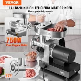 Vevor 197988769521 Commercial Electric Meat Grinder 14 Lbs/min Sausage Stuffer Maker Kitchen