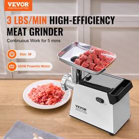 Vevor 197988997658 Electric Meat Grinder 3 Lbs/min Sausage Stuffer Maker For Home Kitchen