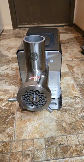 1a-eg132 Vevor Electric Meat Grinder Heavy Duty 1100w St.steel New Open Box