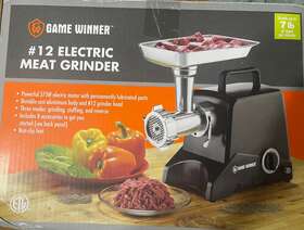 Vevor 208804506876 Game Winner #12 Electric Meat Grinder Up To 7 Lb/min Tested/working