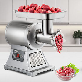 Vevor 550lbs H Electric Meat Grinder 1.5hp Commercial Sausage Stuffer Filler