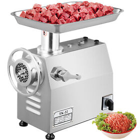 Vevor Commercial 1hp Electric Meat Grinder 550lbs H Mincer Sausage Maker