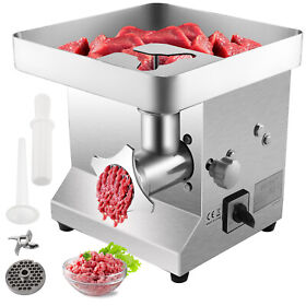 Vevor Commercial Electric Meat Grinder 1.5hp 300kg H Meat Filler Sausage Maker
