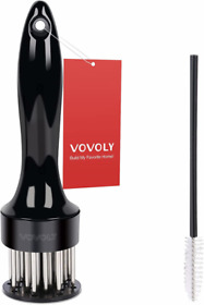 Vovoly Meat Tenderizer Tool Premium Stainless Steel 24 Sturdy