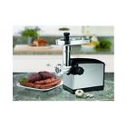 Waring Sausage Meat Grinder Stuffer Mincer Heavy Duty Stainless Steel 3 Blades Burgers 791769538131