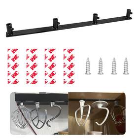 Wfcyx 733506087717 Plastic Stand Mixer Attachment Holder Compatible With Small 1 Pcs Black