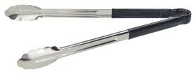 Ut-16hp-k Winco 16 Inch Stainless Steel Serving Tongs With Plastic Handle Black