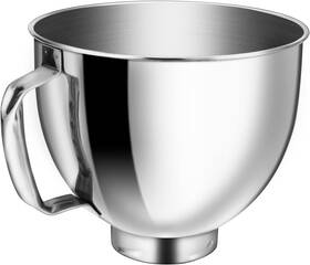 Wmb-01 Wiselet 5 Quart 18/8 Stainless Steel Mixing Bowl Tilt Mixer Metal Silver