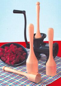 50516 Wooden Stomper For Meat Grinder #32