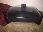 Wwsk5044 Westinghouse Electric Skillet Black