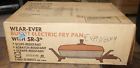 X-38803 Buffet Electric Fry Pan Lid Scratch Resistant Antique Bronze