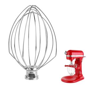 Xinboogq 658370899085 6 Wire Whisk Attachments Compatible With Kitchenaid Whip Silver