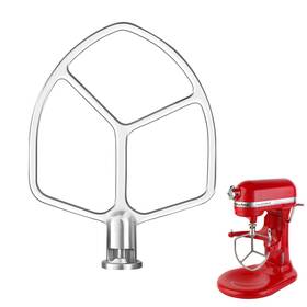Xinboogq 658370899108 Stainless Steel Flat Beater Attachment Compatible With Silver