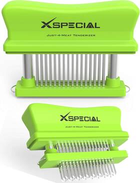 48-mtg Xspecial Toughest Meat Tenderizer Tool 48 Needle Blades Green