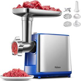 Yabano 914129901929 Electric Meat Grinder Heavy Duty Mincer Sausage Stuffer Maker Blue