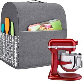 Yw016-8 Yarwo Stand Mixer Cover Compatible With For All 6-8 Quart Gray Arrow