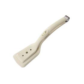 Yemotous 732322858075 2-in-1 Silicone Spatula Tongs - Heat-resistant Food Turner And General White