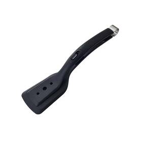 Yemotous 732322858112 2-in-1 Silicone Spatula Tongs - Heat-resistant Food Turner And General Black