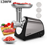 Yen6311890282741fe Homgeek Electric Meat Grinder Sausage Stuffer Commercial Stainless 791298526920
