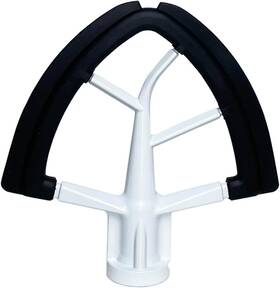 Hoga0854-bk-y Yidata Flex Edge Beater With Silicone Edges Replacement Parts For Kitchenaid Black