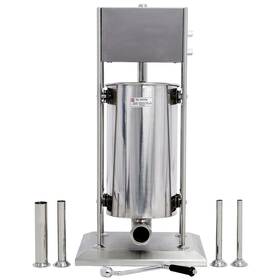 Yjtonwin 967983959186 Stainless Steel Dual Speed Vertical Commercial Sausage Stuffer