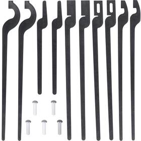 Yoursme 641197094870 Diy Rapid Tongs Bundle Set - Blacksmith Five Types Of Black