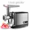 Yt-mgf350a Yongtong 2000w Stainless Steel Abs Business Home Kitchen Meat Grinder 3x Cutting Plates