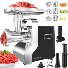 Ymg2950r Yumystori Meat Grinder 3000w Max 5 In 1 Electric Etl Approval Heavy Duty
