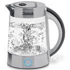 Zeppoli Electric Kettle Bpa Free Fast Boiling Glass Tea Cordless