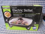 Presto 16-INCH Electric Skillet With Glass Cover (new Open Box) Free Shipping.. Fixed Price $74.99.
