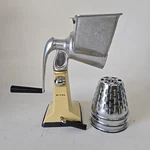 Rival Mat Vintage Meat Grinder Hand Crank Processor W/ 3 Attachments. Fixed Price $19.99.