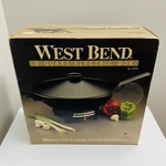 Vintage West Bend 6 Quart Electric Wok Skillet Model 79110 Nos Made Usa!. Fixed Price $49.99.