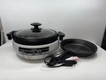 Electric Skillet Gourmet D Expert Zojirushi EP-PFC20HA For Yin Yang Hot Pot. Fixed Price $169.99.