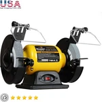 High Speed 6INCH Bench Grinder 2.8AMP Electric Tool Csa Certified Eye Shield New. Fixed Price $130.42.