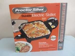 Proctor Silex Durable Electric Skillet Nonstick Adjustable Heat #38526 Nib. Fixed Price $34.99.