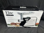 Meat Grinder Electric 550W Elite Platinum HA-3433A Reverse Black/silver. Fixed Price $50.00.