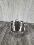 Cuisinox 6 Quart Stainless Steel Sauce W/ Cover Lid POT-424 Induction Safe. Fixed Price $29.99.
