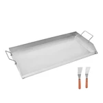 Flat Top Griddle Gas Grill Solid Stove 32" X 17" Stainless Steel. Fixed Price $76.99.
