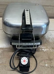 Vintage Hoover Electric Fry Pan Stainless Steel Submersible Temperature Control. Fixed Price $59.99.