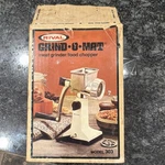 Rival Grind-o-mat Model 303 Manual Meat Grinder Diecast Metal Easy Clean. Fixed Price $25.00.