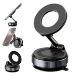 Vacuum Magnetic Phone Holder For Car Zinc Alloy Suction Mount, Adjustable. Fixed Price $9.49.