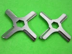 *two* New Super Sharp Knives For Deni Model 3500 Meat Grinder Mincer Hex Center. Fixed Price $15.75.